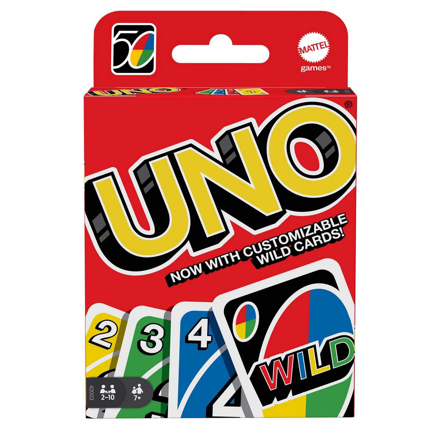 NEW Mattel UNO ALL WILD! Every Card is Wild Card Game