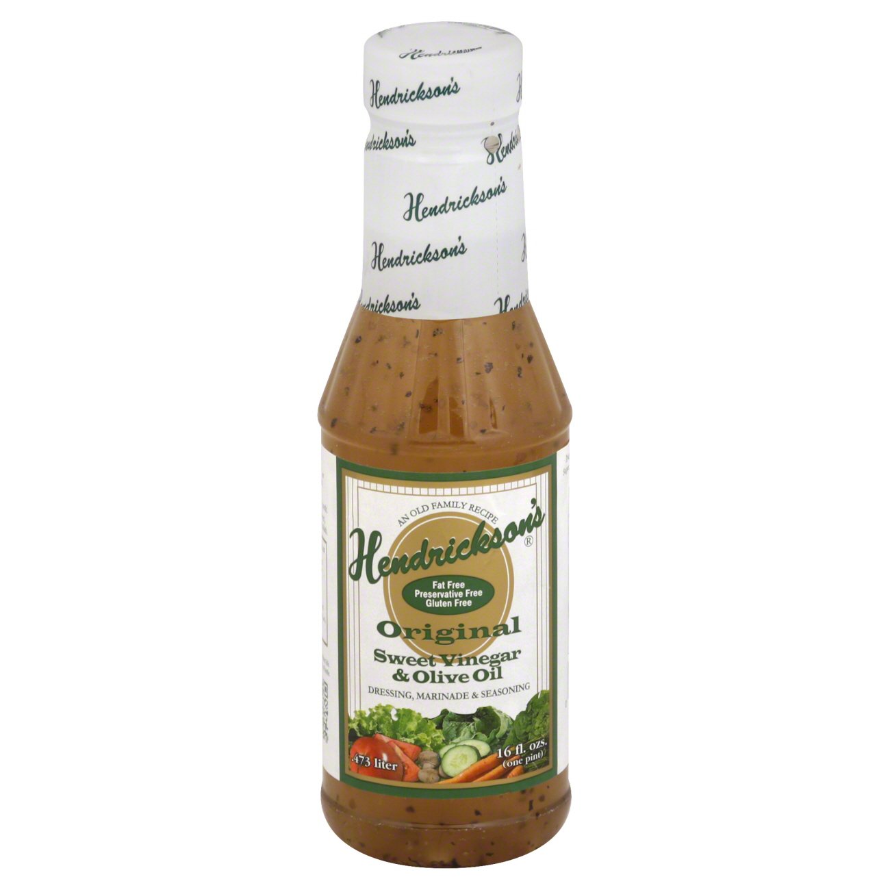 Hendrickson's Original Sweet Vinegar and Olive Oil Dressing Marinade