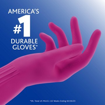 O-Cedar Playtex Living Gloves, Fuchsia (Medium)