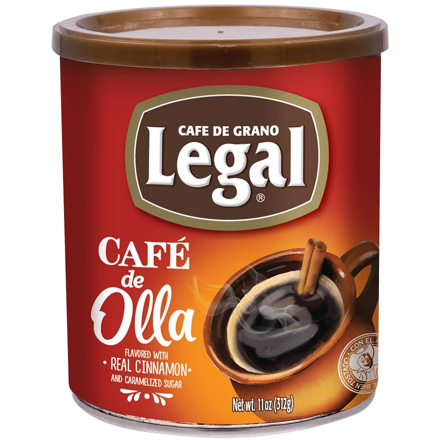 Legal Cafe de Olla with Real Cinnamon 11-Ounce