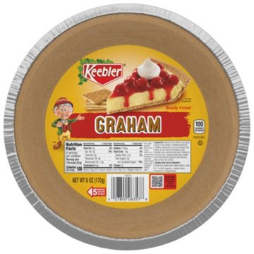 Keebler 9" Graham Cracker Pie Crust, 6 oz