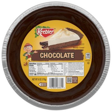 Keebler 9" Chocolate Pie Crust, 6 oz