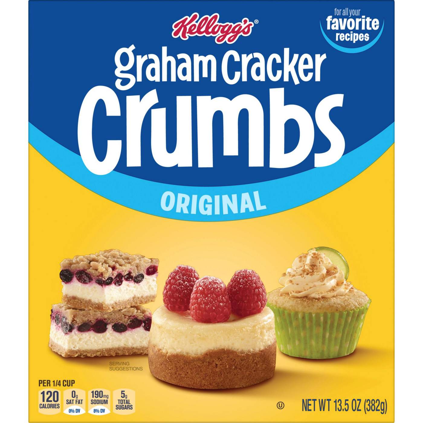 Kellogg's Graham Cracker Original Crumbs; image 1 of 3