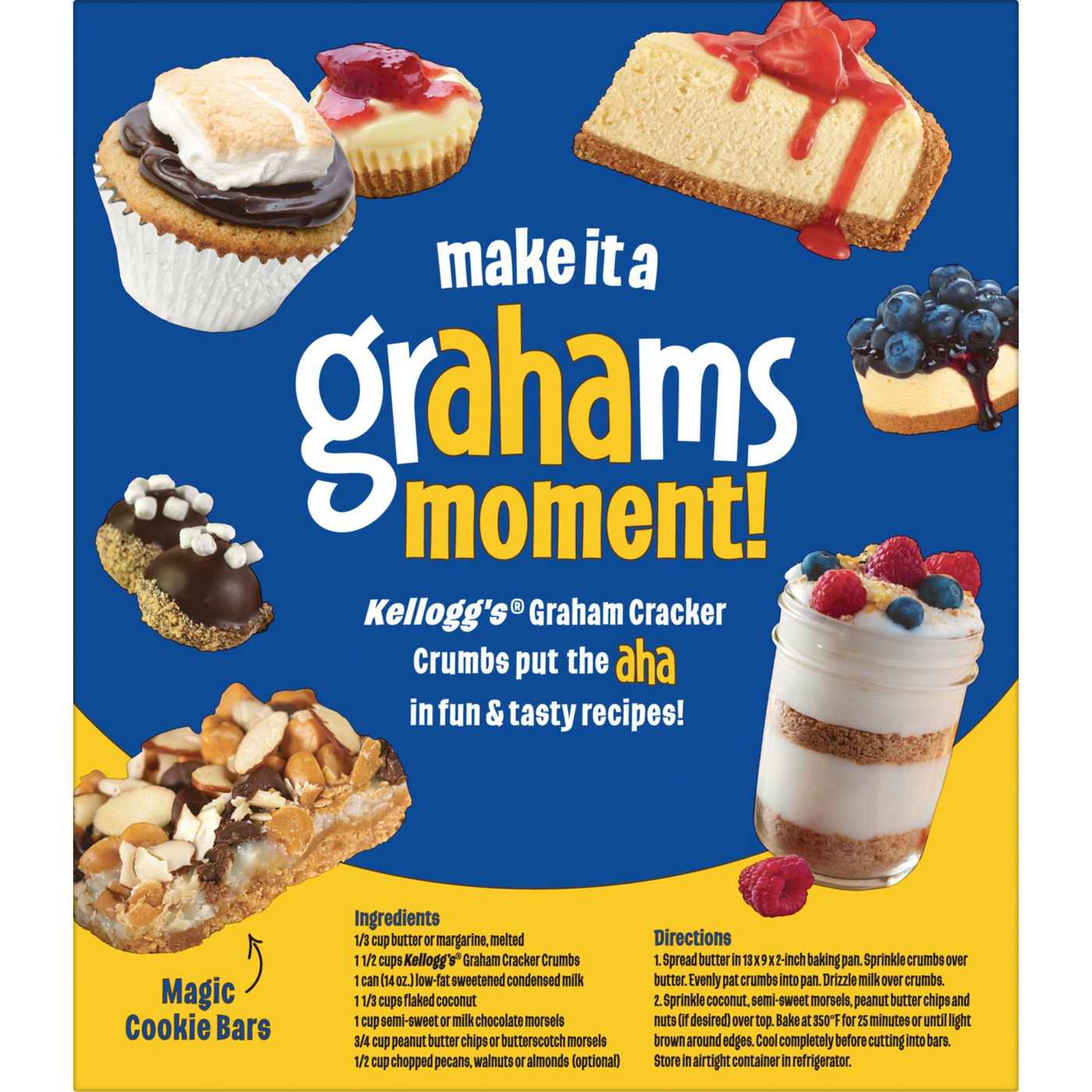 Kellogg's Graham Cracker Original Crumbs; image 3 of 3