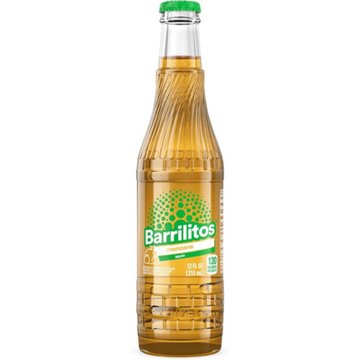Barrilitos Apple Manzana Fruit Flavored Soda Glass Bottle