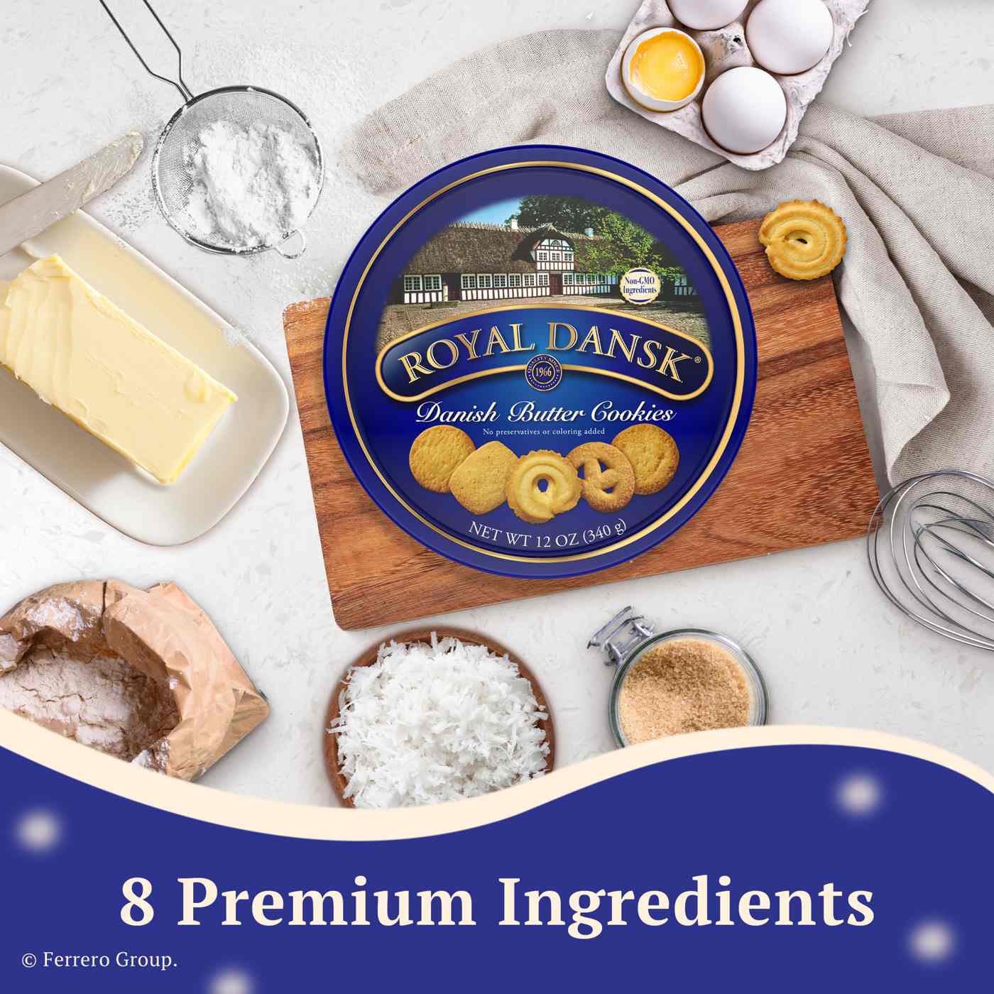 Royal Dansk Danish Butter Cookies; image 2 of 3