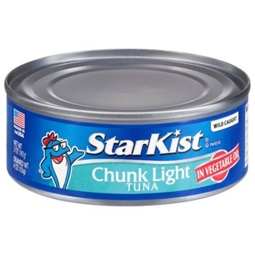 StarKist Light Chunk Tuna in Vegetable Oil, 5 oz
