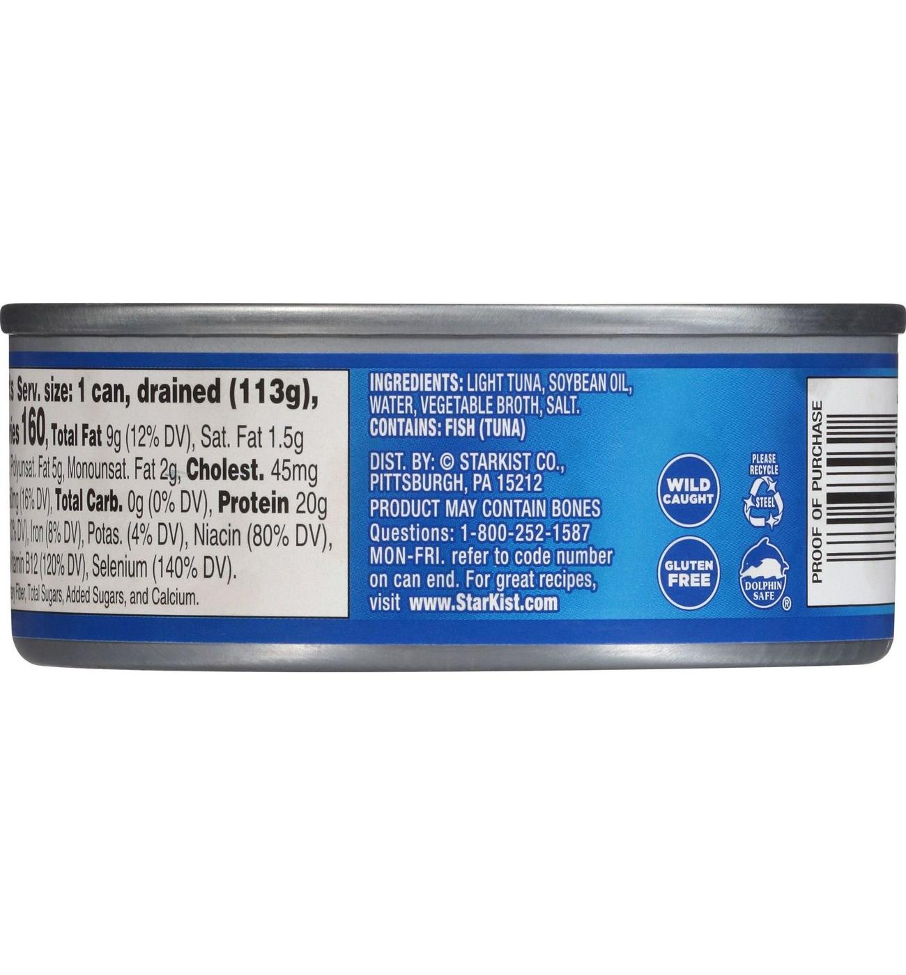 StarKist Light Chunk Tuna in Vegetable Oil; image 3 of 5