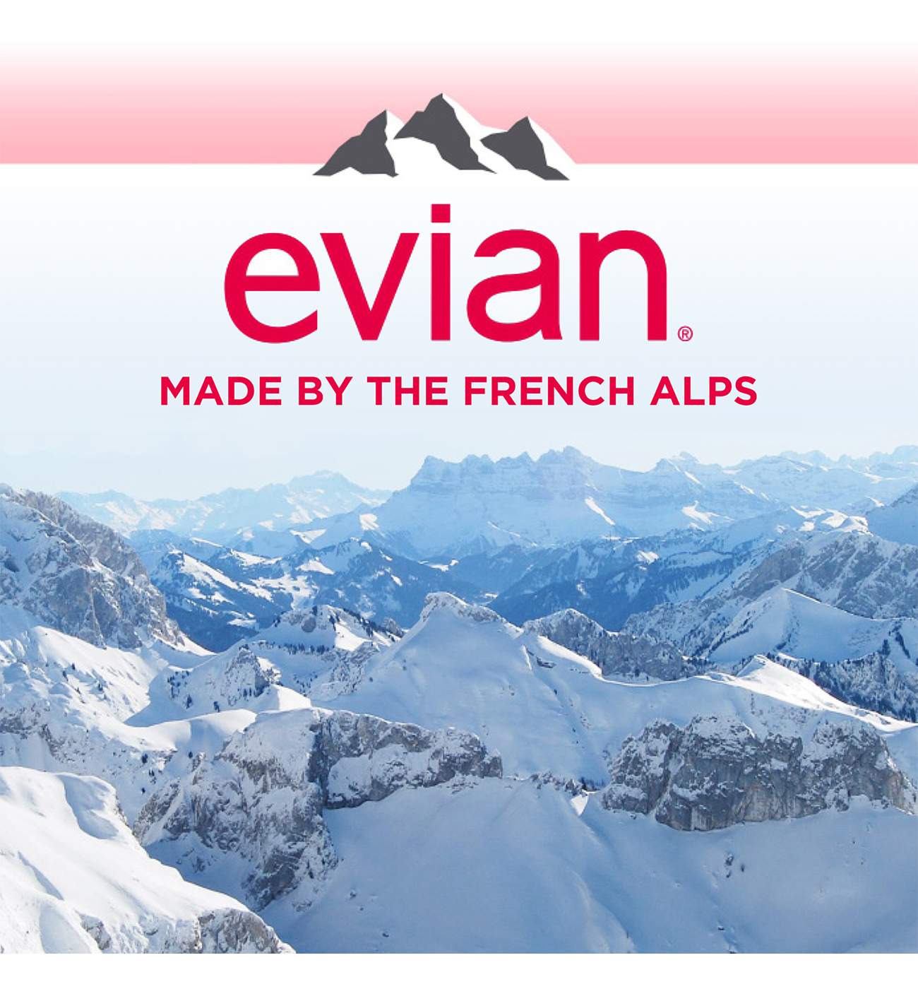 Evian Natural Spring Water Bottle; image 4 of 9