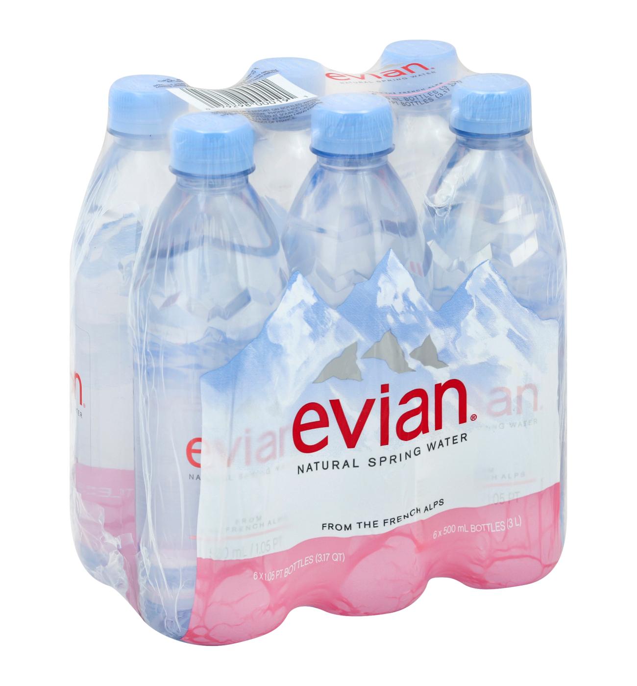Evian Natural Spring Water 16.9 oz Bottles; image 3 of 4
