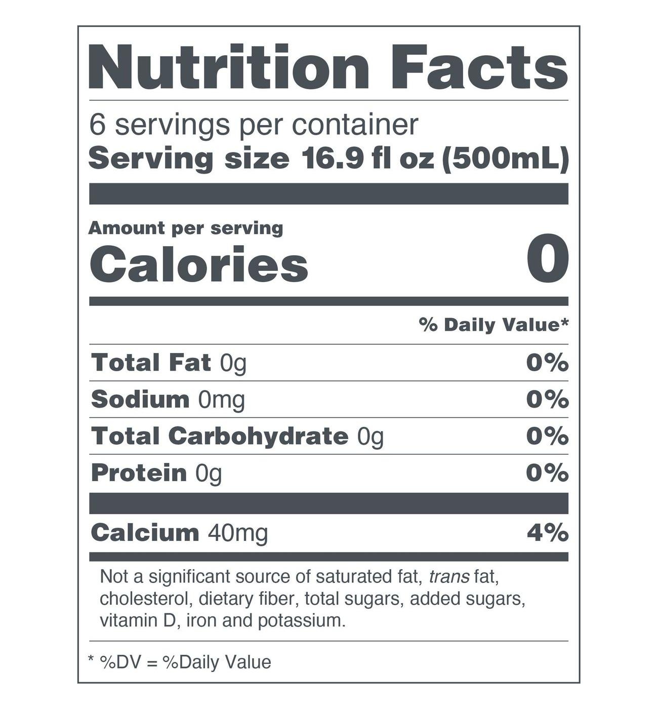 Evian Natural Spring Water 6pk Bottles; image 3 of 10