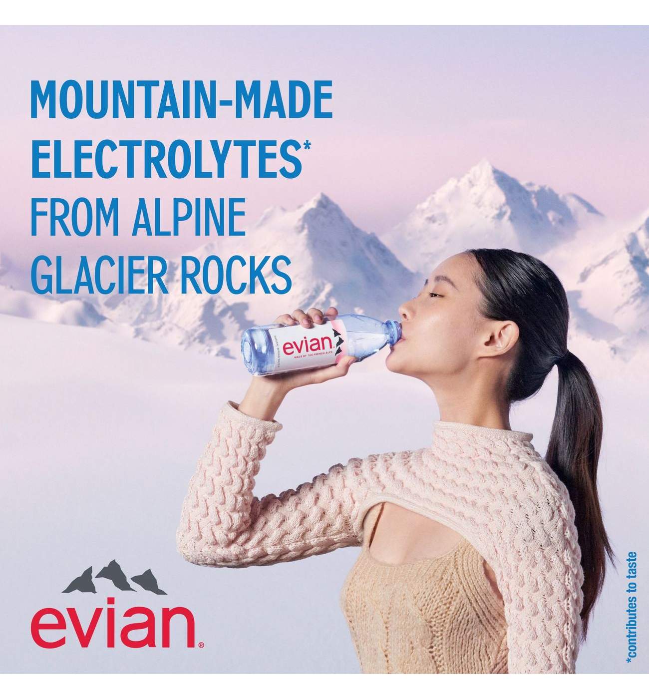 Evian Natural Spring Water 6pk Bottles; image 8 of 10