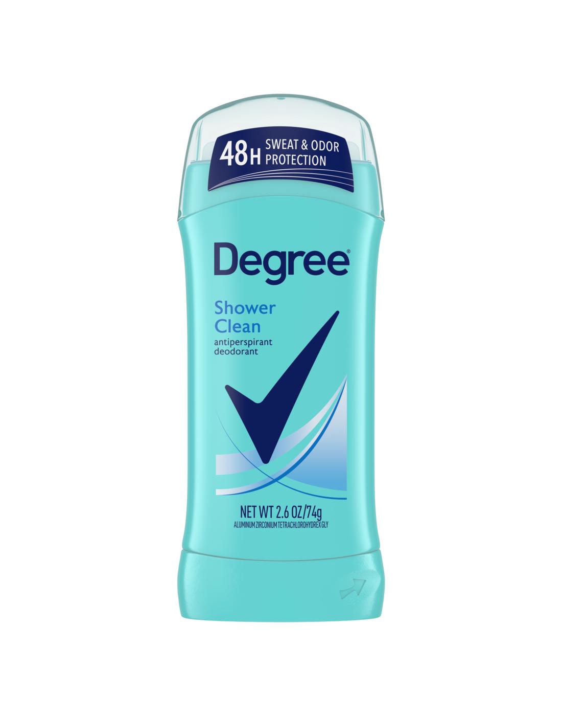 Degree 48 Hr Antiperspirant Deodorant - Shower Clean; image 1 of 4
