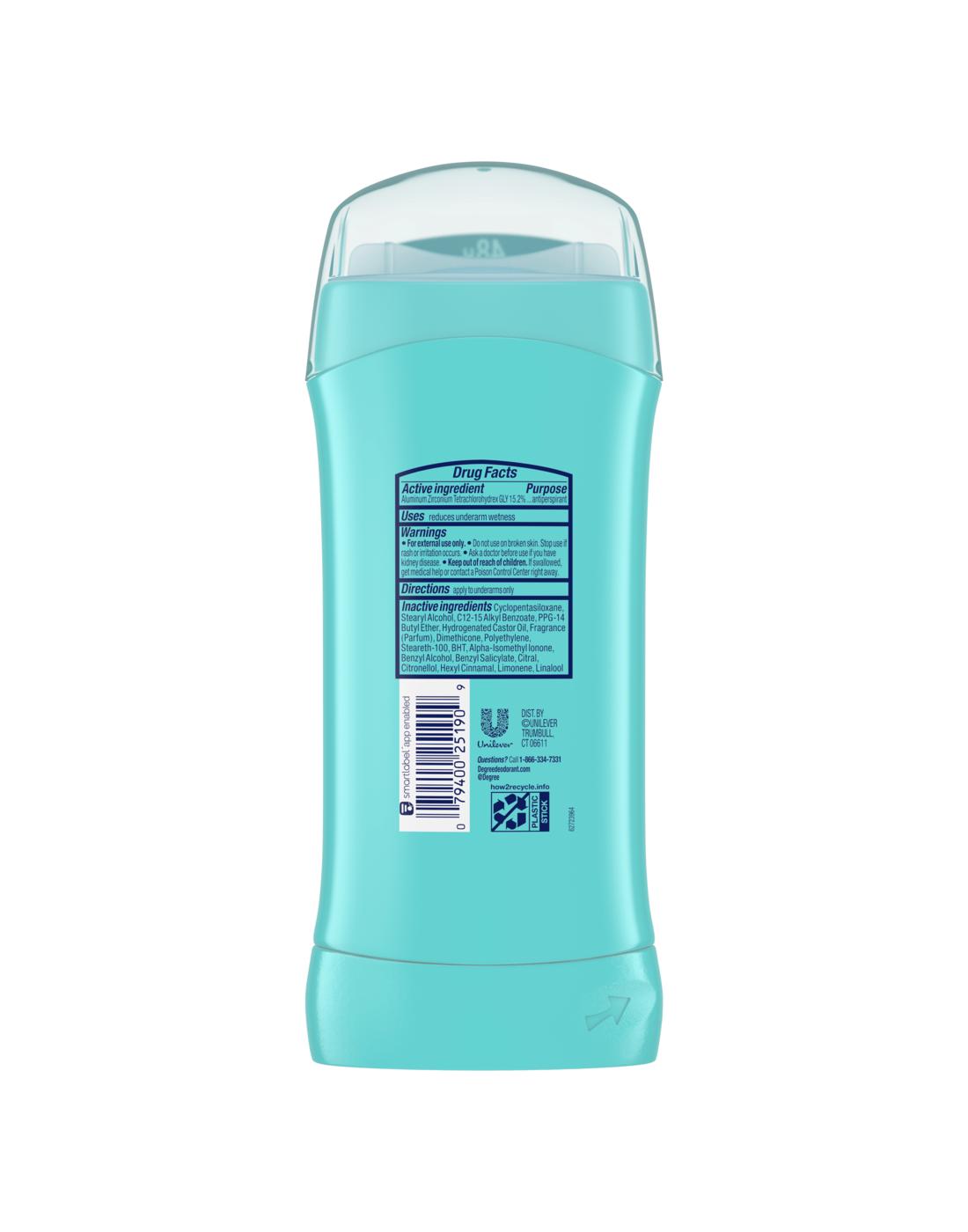Degree 48 Hr Antiperspirant Deodorant - Shower Clean; image 3 of 4