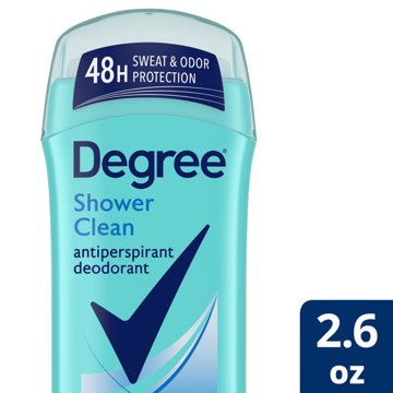 Degree 48 Hr Antiperspirant Deodorant - Shower Clean, 2.6 oz