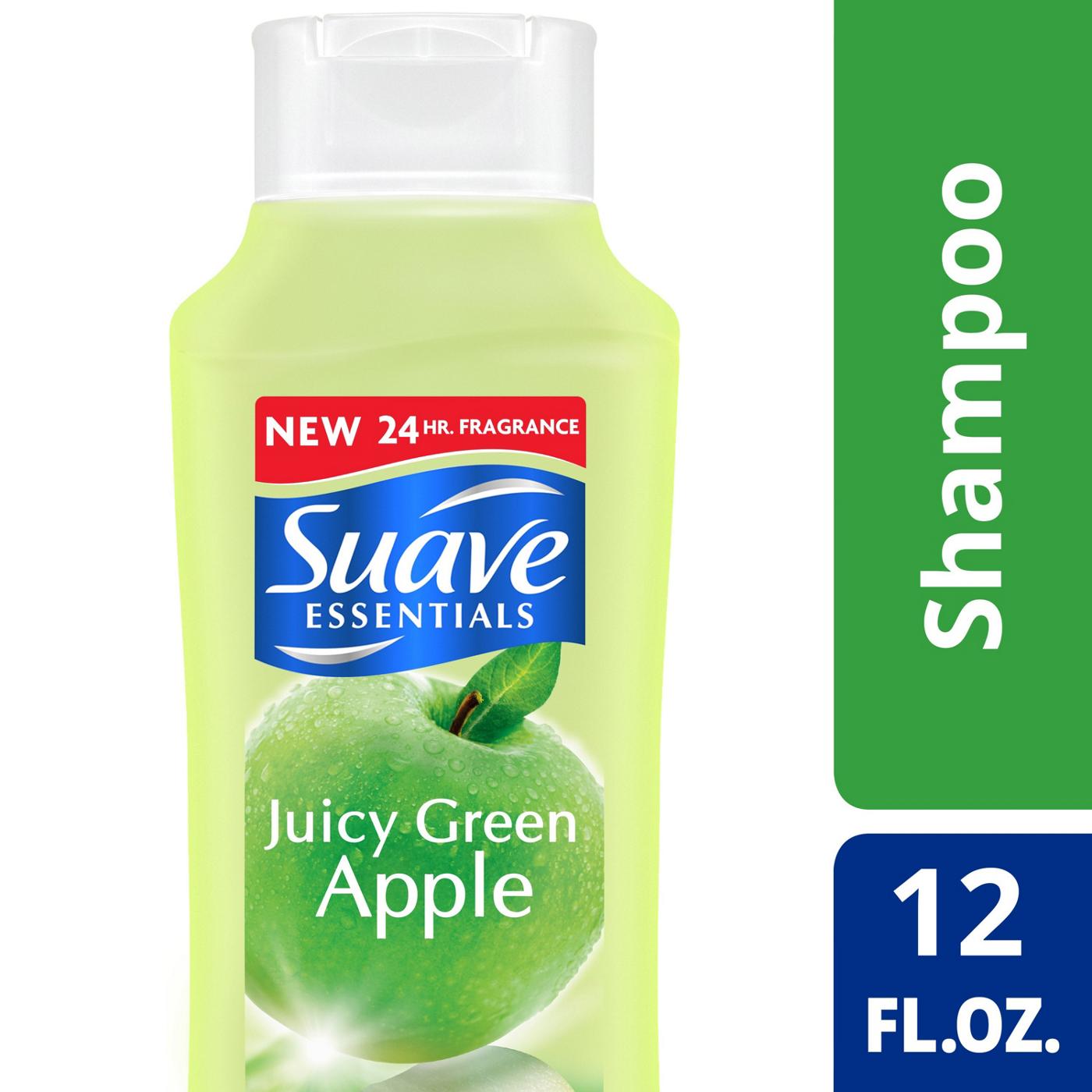 Suave Naturals Juicy Green Apple Shampoo; image 2 of 3