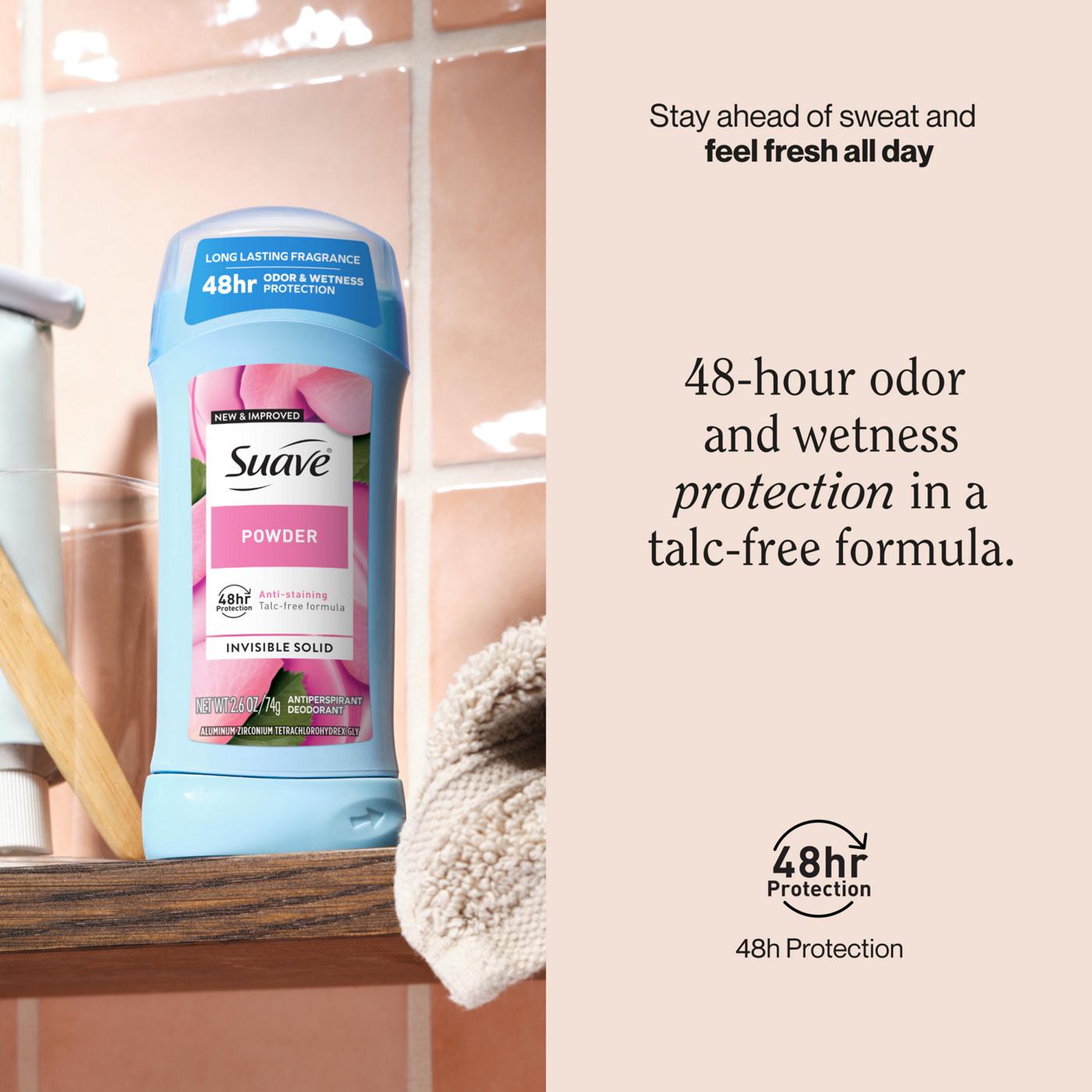 Suave Antiperspirant Deodorant Stick Powder Shop Deodorant