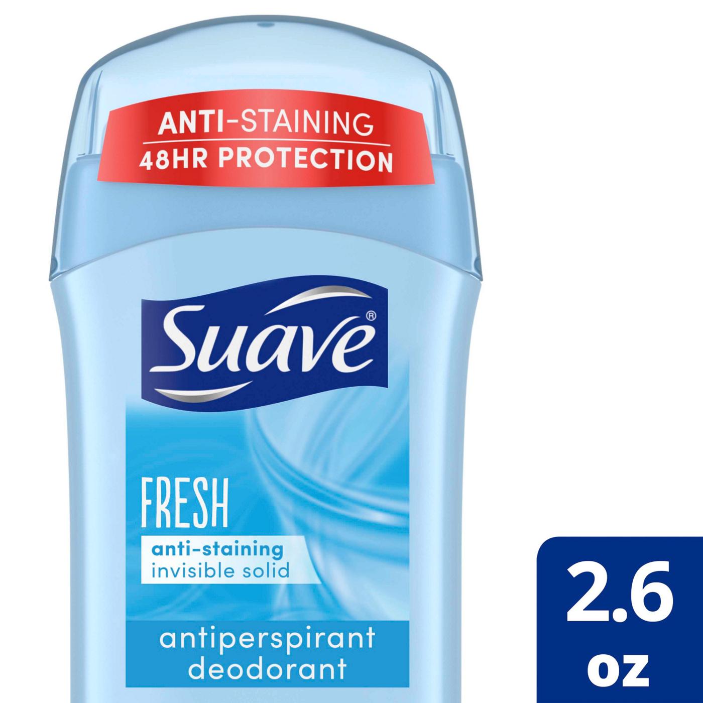 Suave Deodorant Fresh Antiperspirant & Deodorant Stick; image 3 of 3