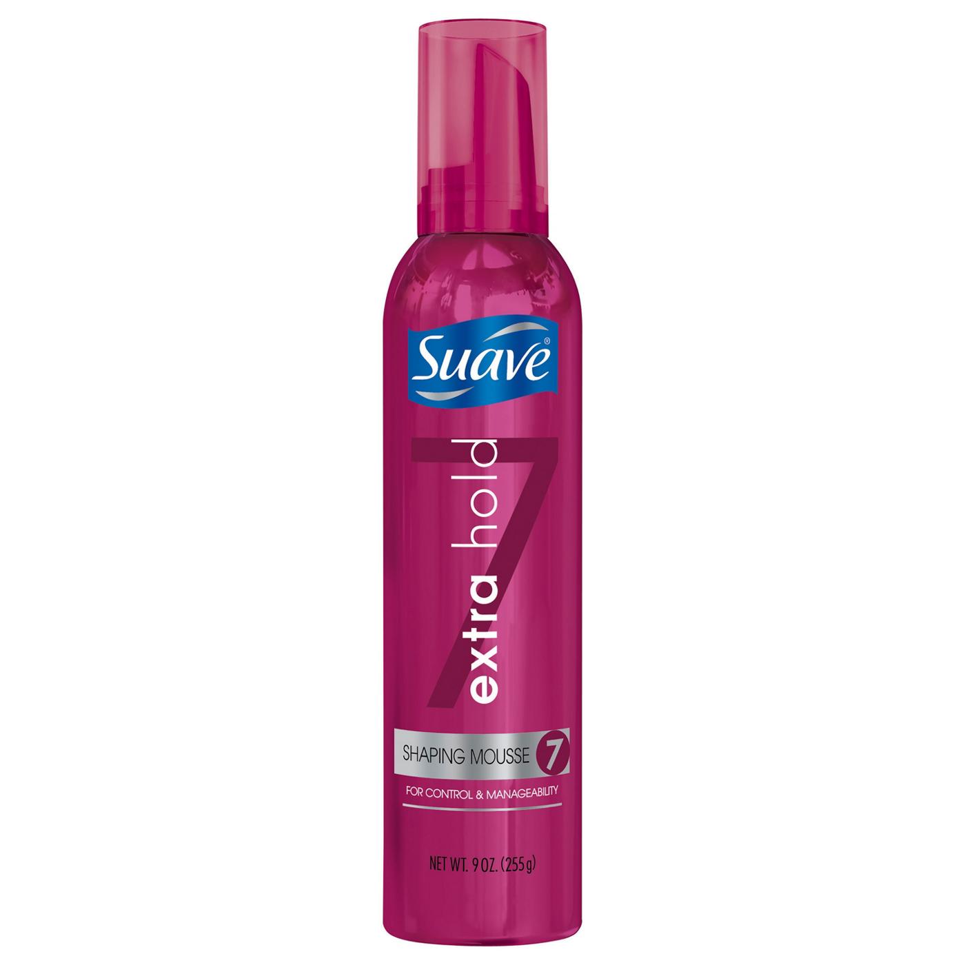 Suave Extra Hold Shaping Mousse; image 1 of 3