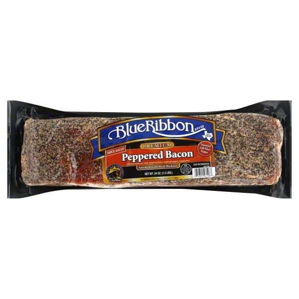 Blue Ribbon Peppered Bacon Shop Bacon at HEB
