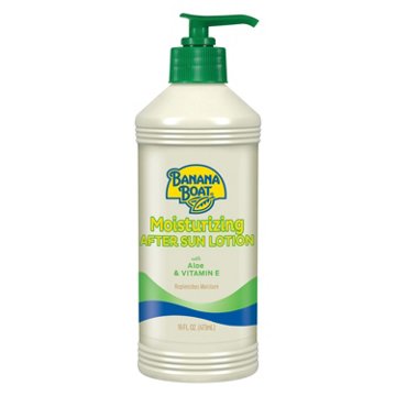 Banana Boat Moisturizing After Sun Lotion with Aloe, 16 oz