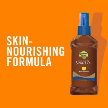 Banana Boat Deep Tanning Oil Pump Spray Sunscreen - SPF 4, 8 oz