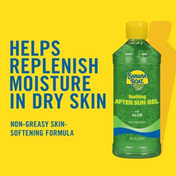 Banana Boat Soothing After Sun Gel with Aloe, 16 oz