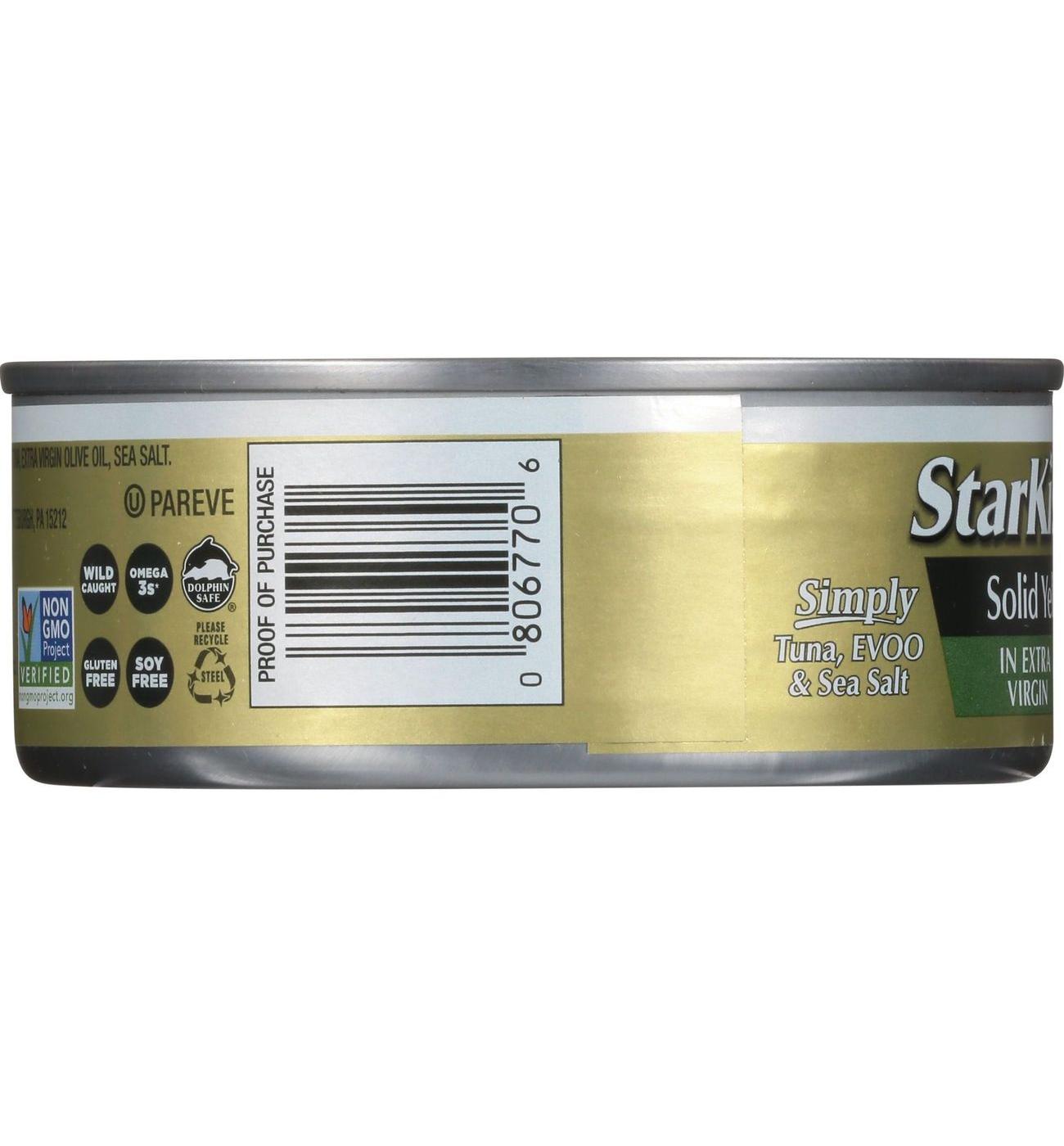 StarKist Solid Yellowfin Tuna in Extra Virgin Olive Oil; image 2 of 7