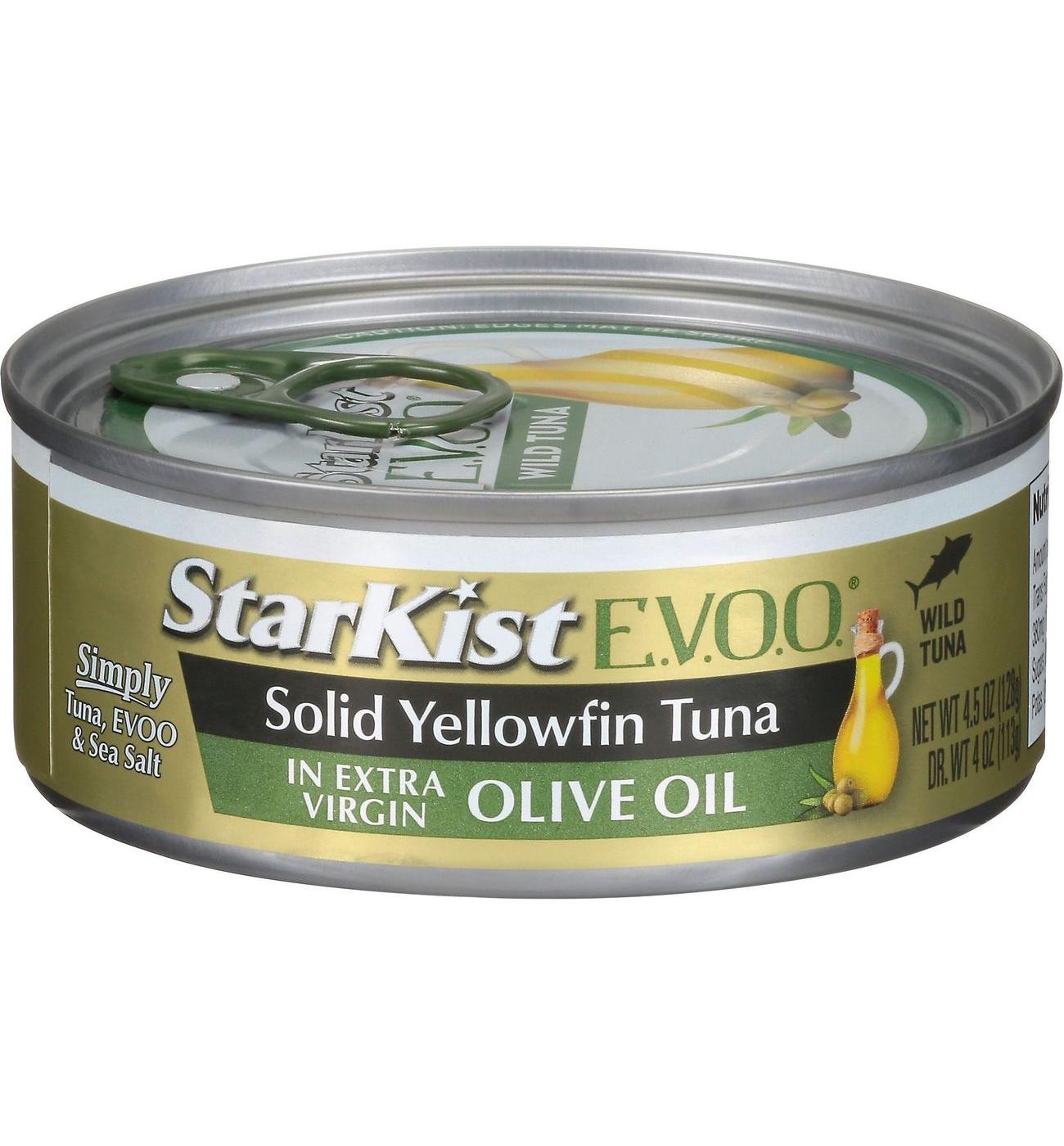 StarKist Solid Yellowfin Tuna in Extra Virgin Olive Oil; image 6 of 7