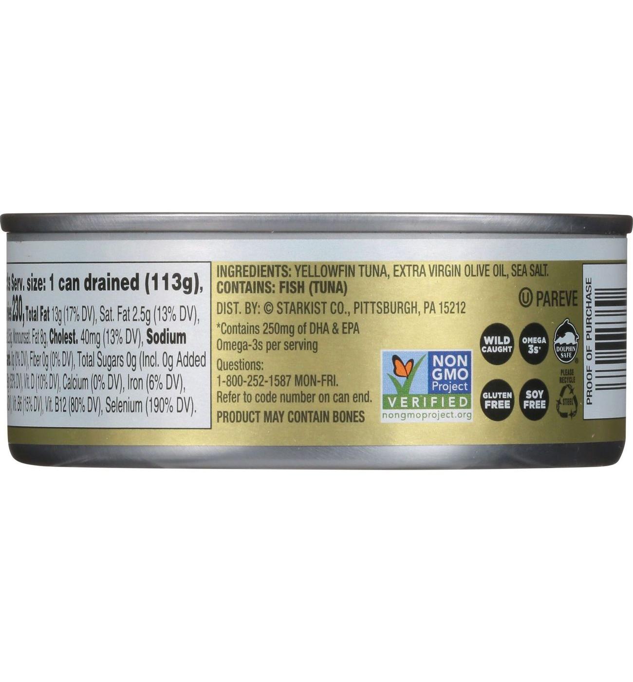 StarKist Solid Yellowfin Tuna in Extra Virgin Olive Oil; image 7 of 7