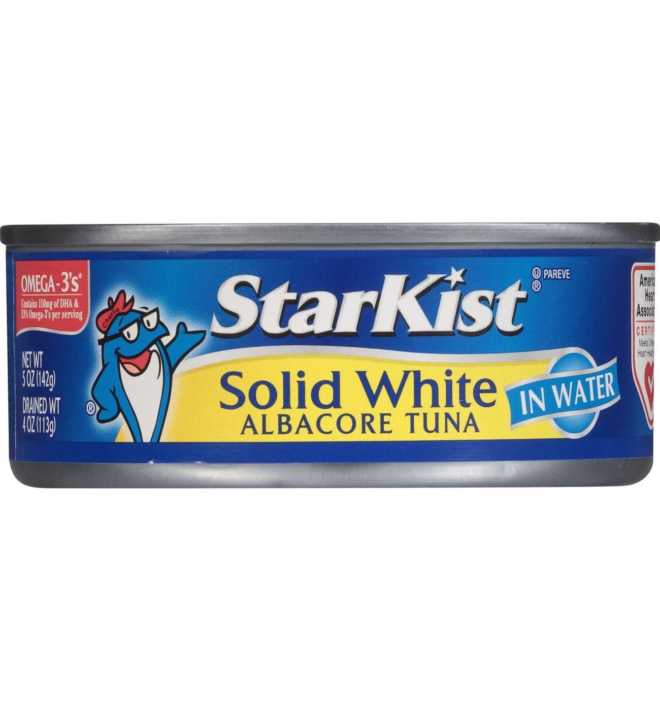 StarKist Solid White Albacore Tuna in Water; image 1 of 4
