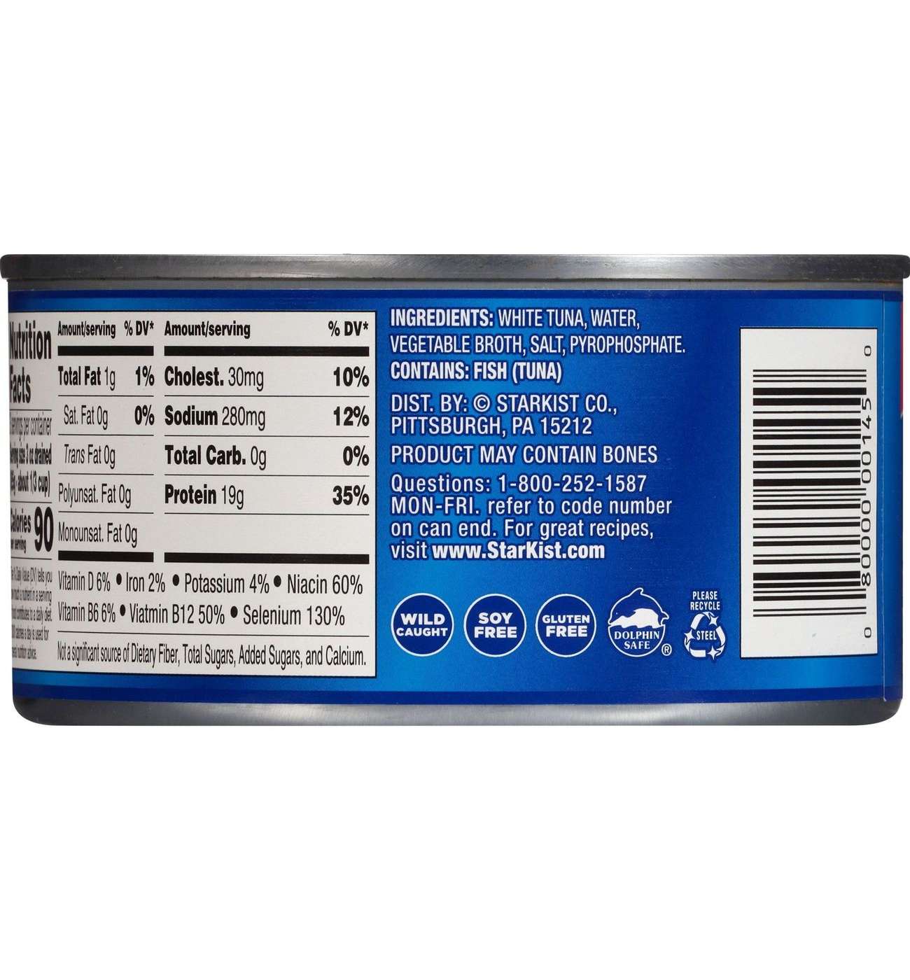 StarKist Solid White Albacore Tuna in Water; image 5 of 5