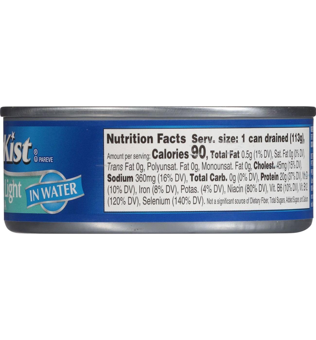 StarKist Chunk Light Tuna in Water; image 3 of 7