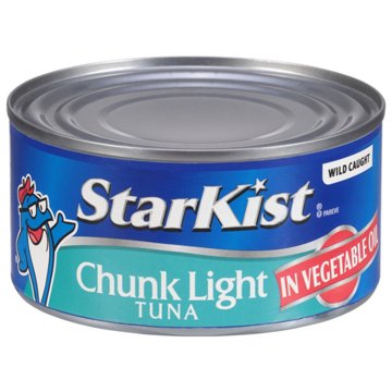 StarKist Chunk Light Tuna in Vegetable Oil, 12 oz