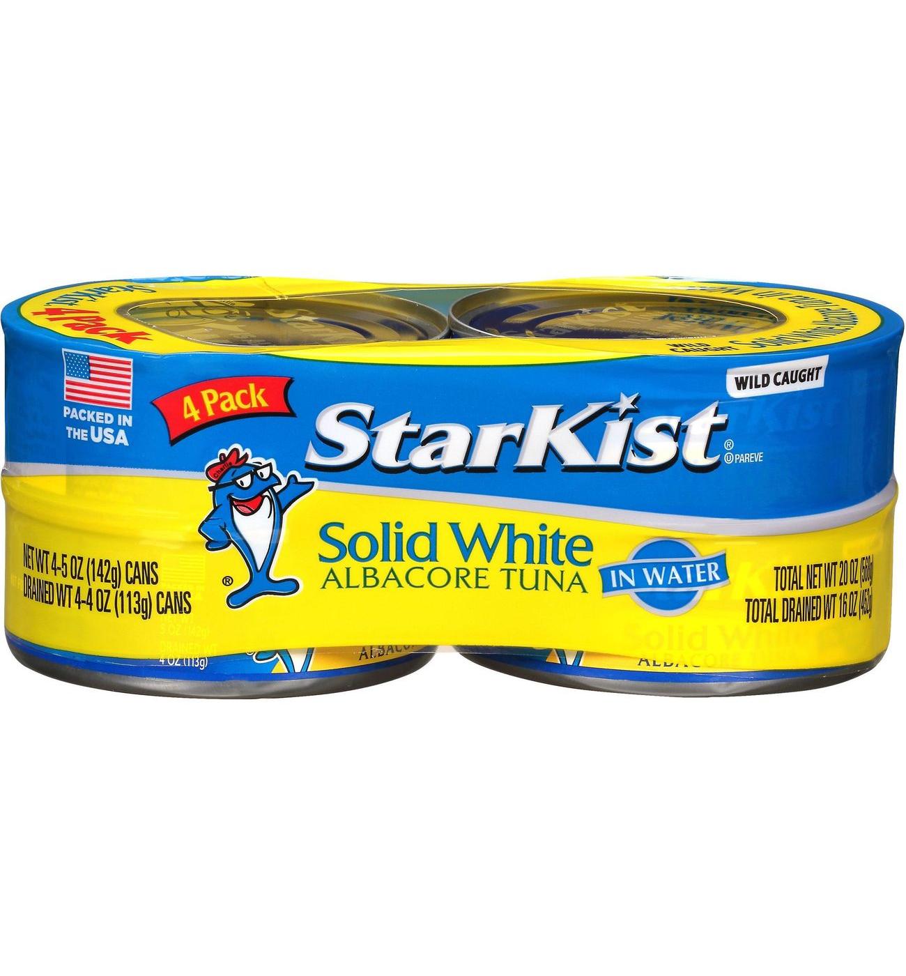 StarKist Solid White Albacore Tuna in Water; image 3 of 5