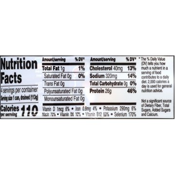 StarKist Solid White Albacore Tuna in Water, 4 ct