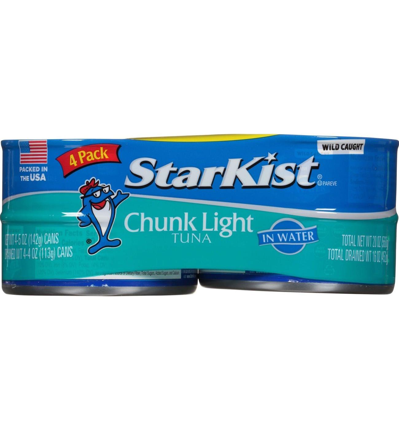 StarKist Chunk Light Tuna in Water; image 1 of 5