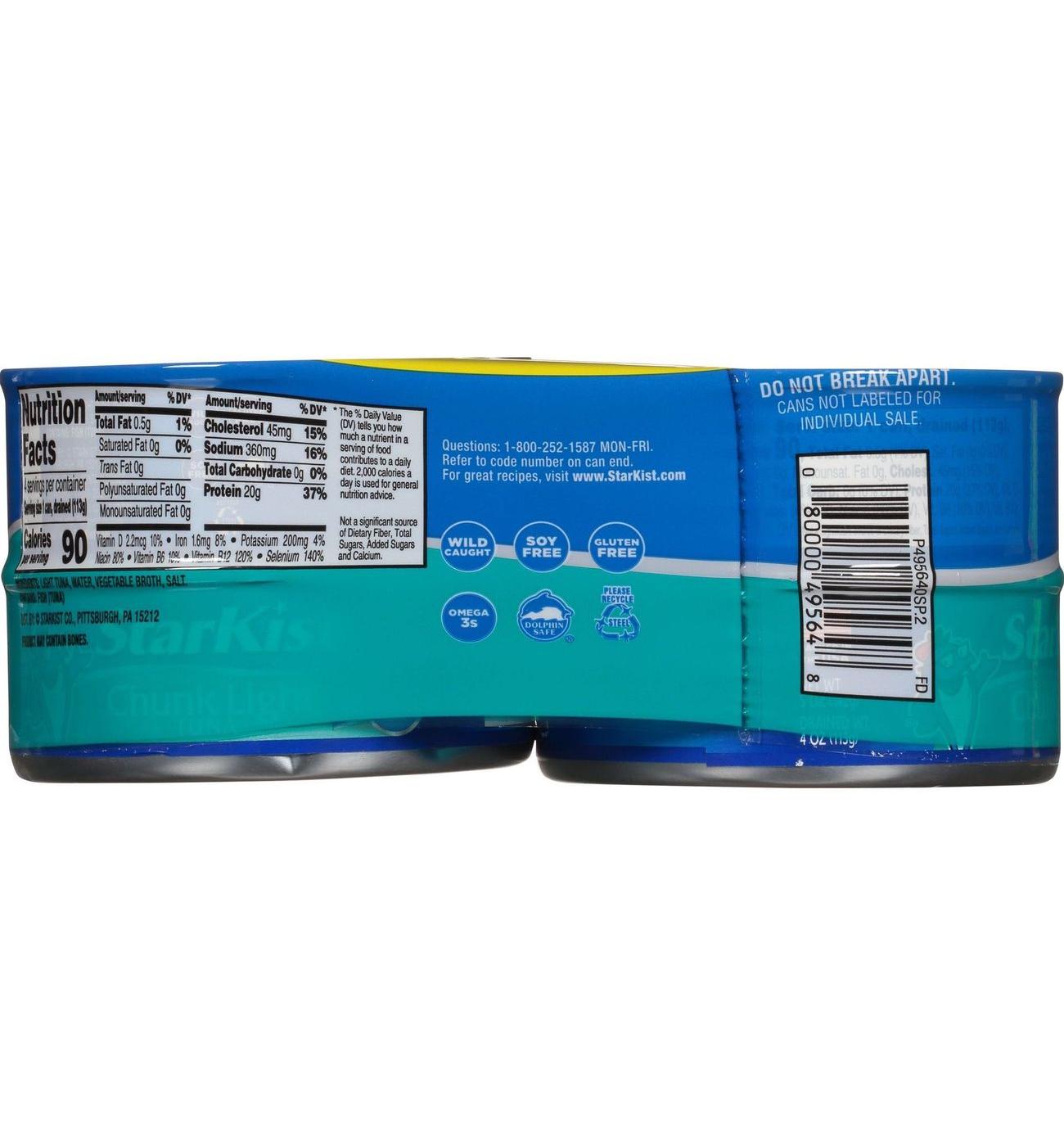 StarKist Chunk Light Tuna in Water; image 4 of 5