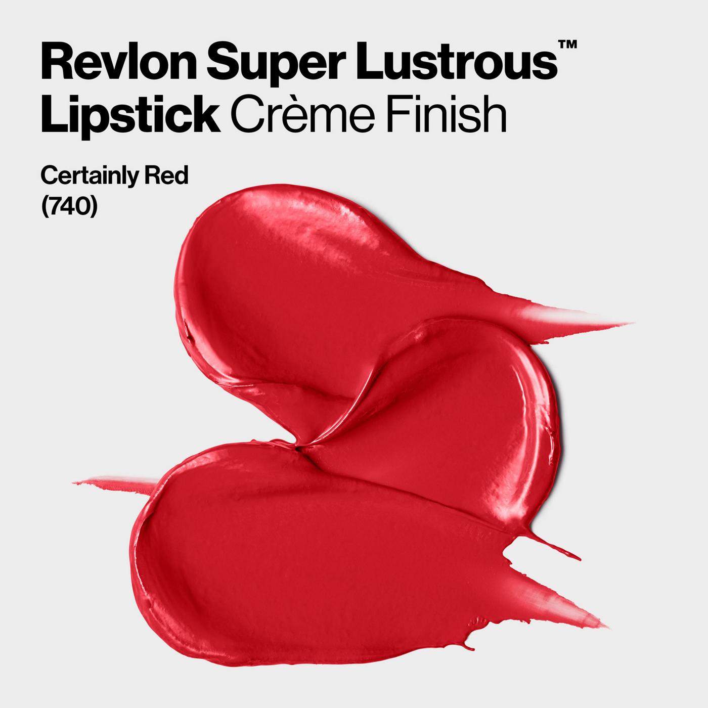 Revlon Super Lustrous Lipstick - Certainly Red; image 6 of 6