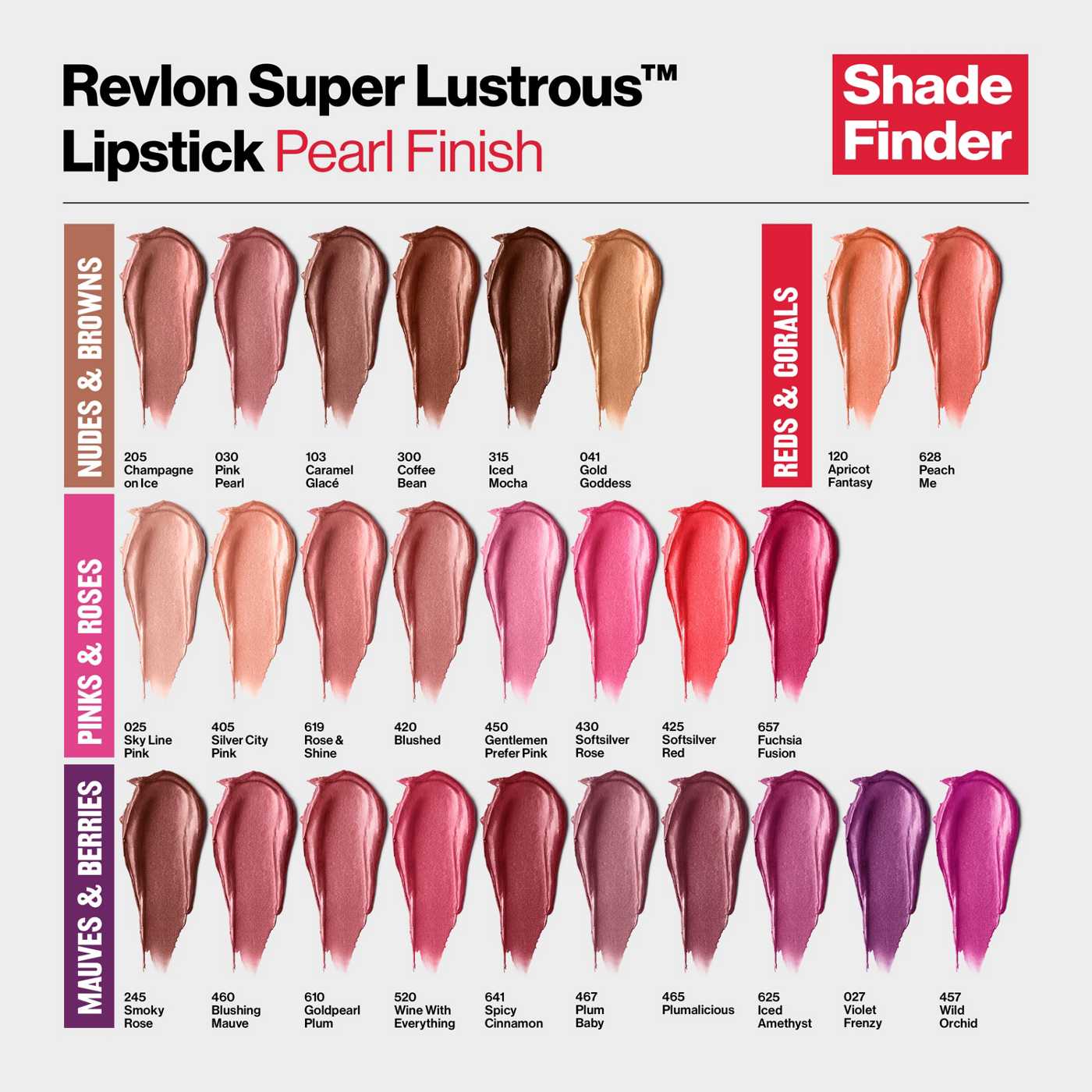 Revlon Super Lustrous Lipstick,  Softsilver Red; image 2 of 6