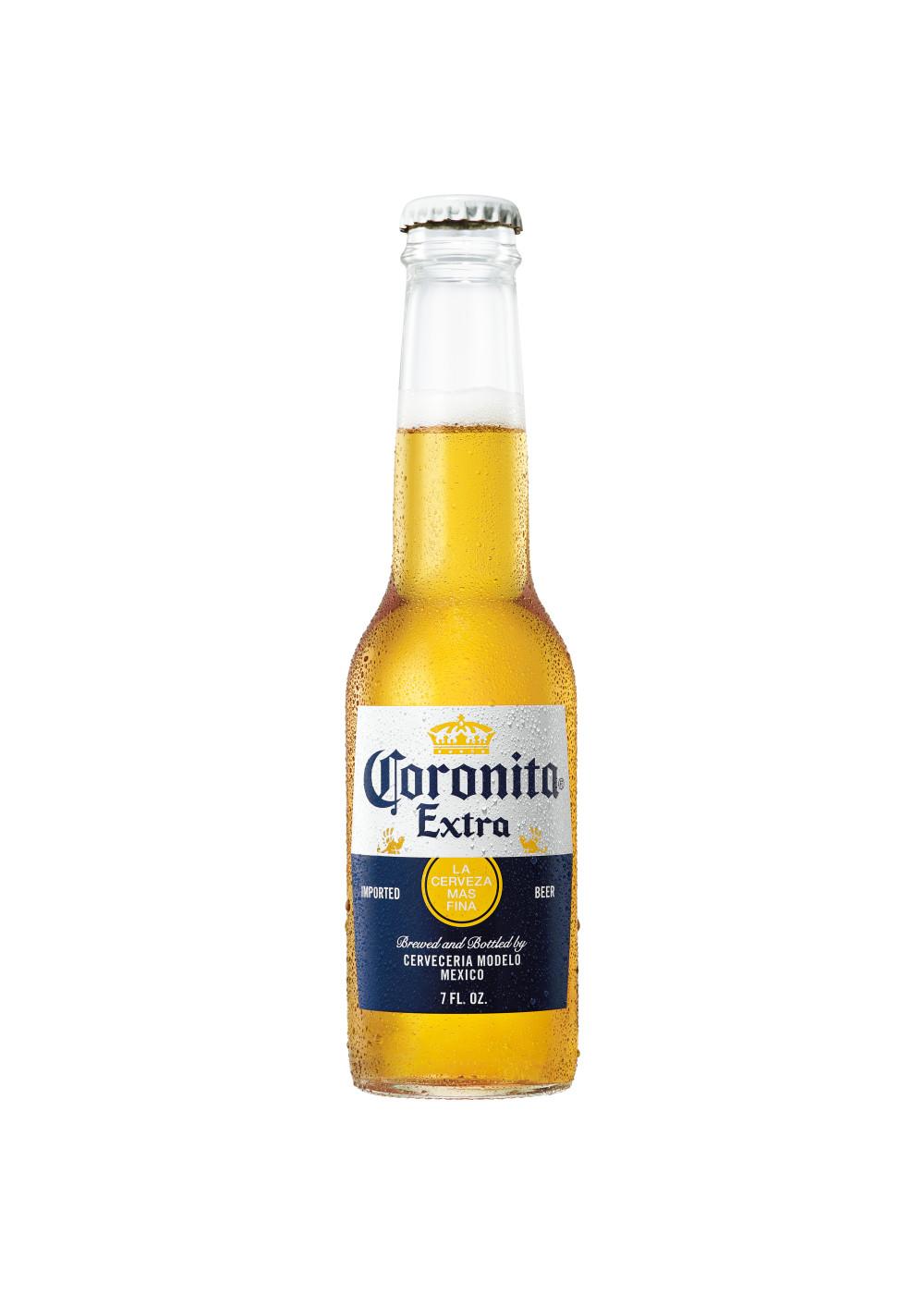 Corona Extra Coronita Mexican Lager Beer Bottle; image 1 of 3
