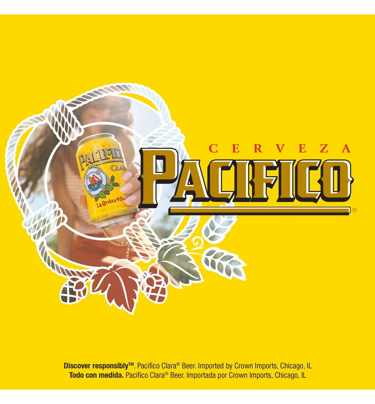 Pacifico Mexican Lager Import Beer 6 pk Bottles; image 3 of 5