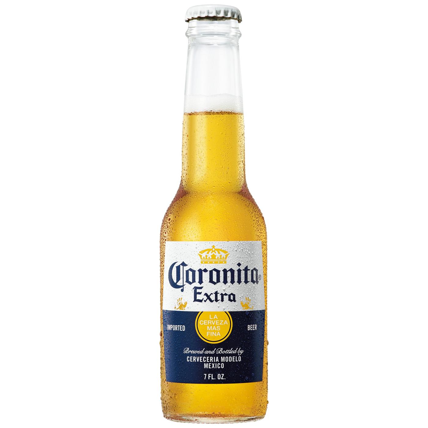 Corona Extra Coronita Lager Mexican Beer 6 pk Bottles; image 8 of 11
