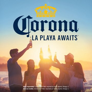 Corona Extra Mexican Lager Import Beer, 12 oz, 6 pk