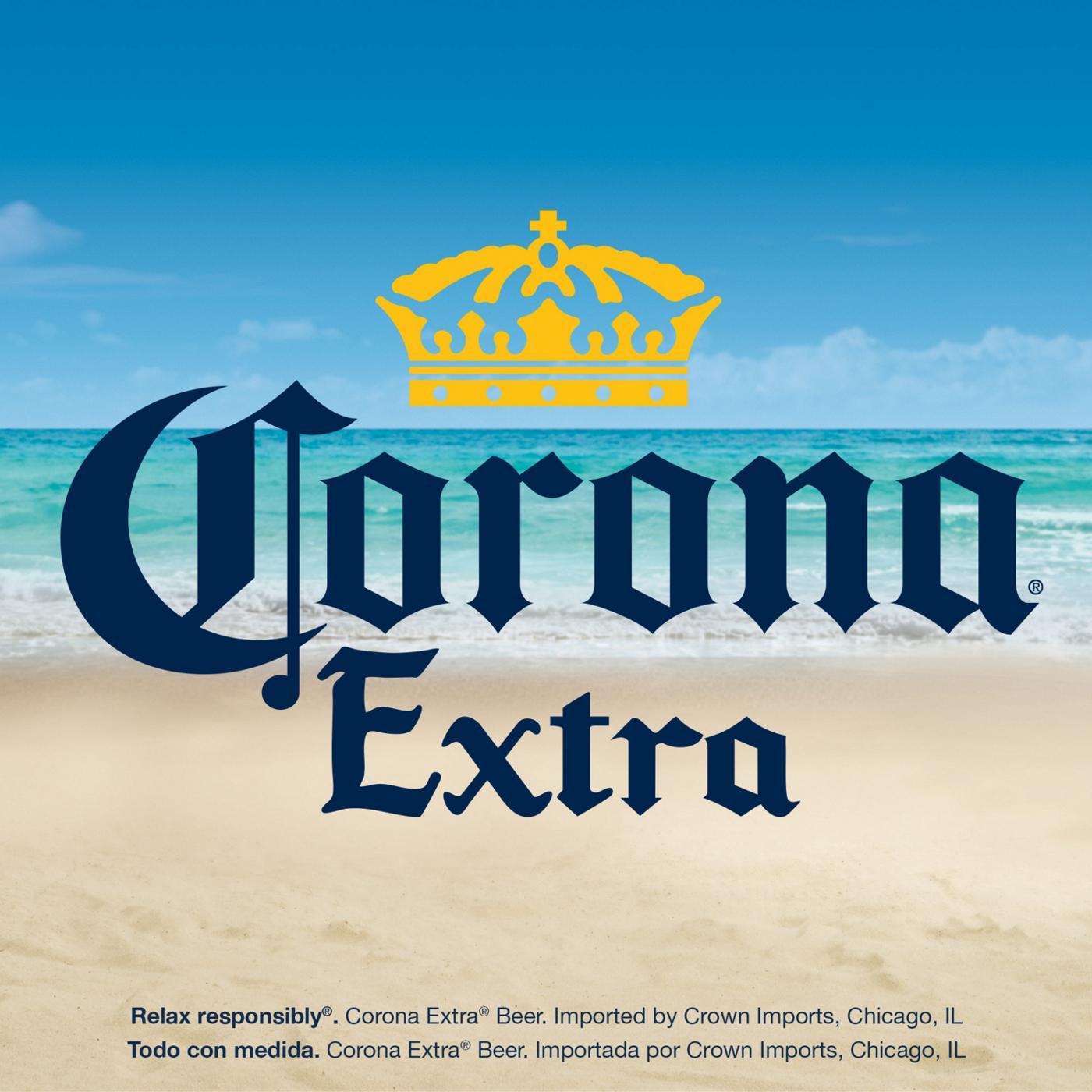 Corona Extra Mexican Lager Import Beer 12 oz Bottles, 6 pk; image 8 of 10