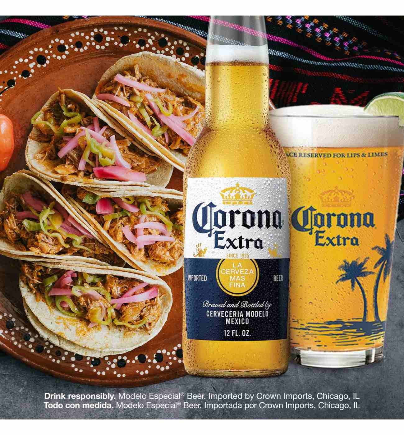 Corona Extra Mexican Lager Import Beer 12 oz Bottles, 12 pk; image 7 of 10