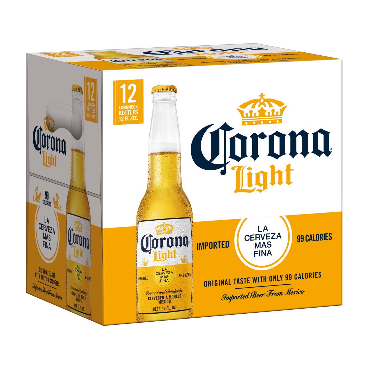 Corona Light Mexican Lager Import Light Beer 12 oz Bottles, 12 pk; image 1 of 10