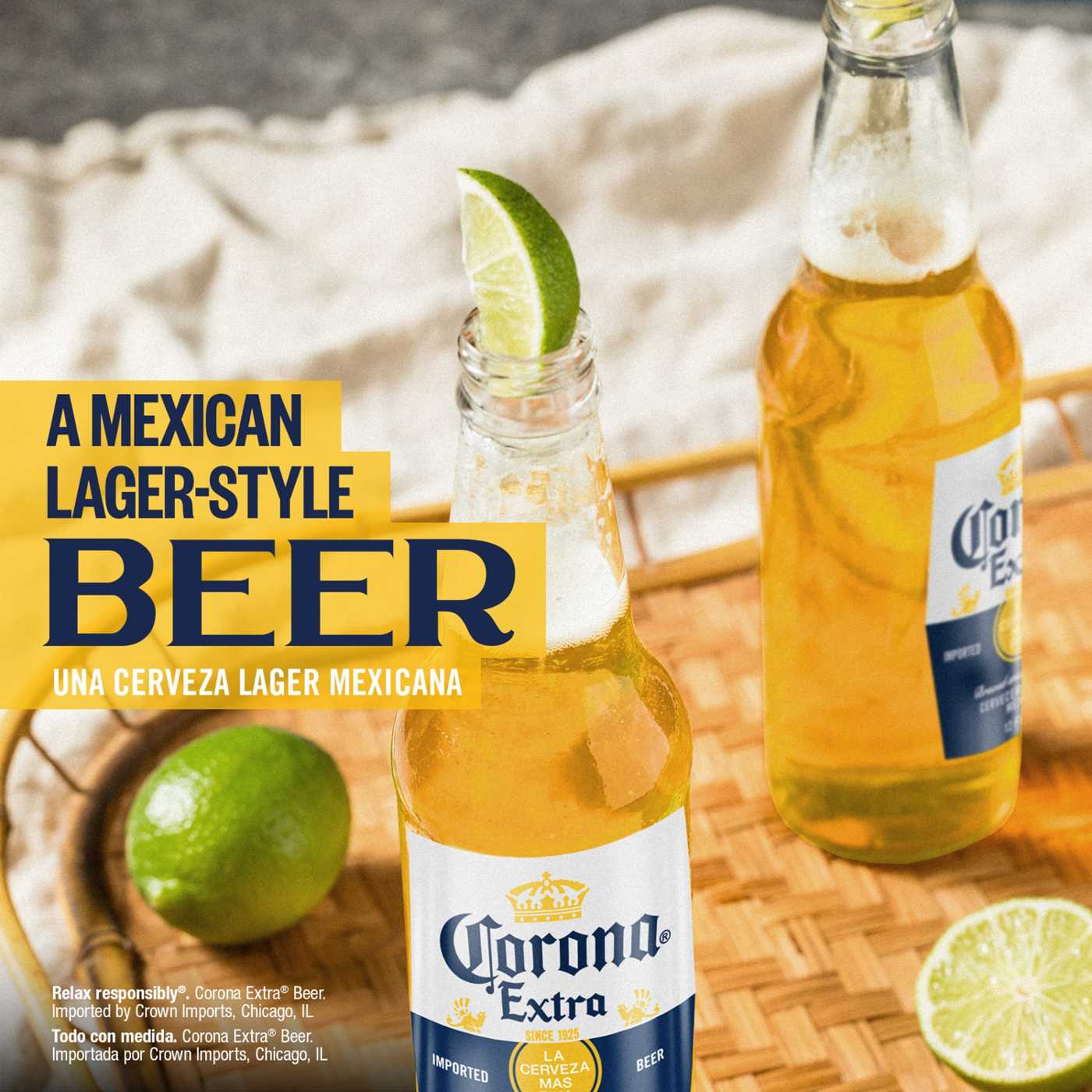 Corona Extra Mexican Lager Import Beer; image 3 of 3