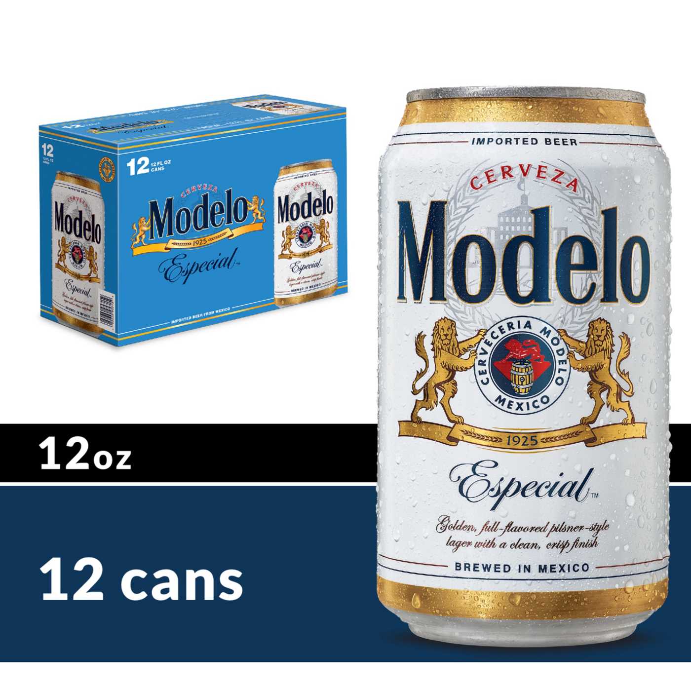 Modelo Especial Mexican Lager Import Beer 12 oz Cans, 12 pk; image 3 of 7