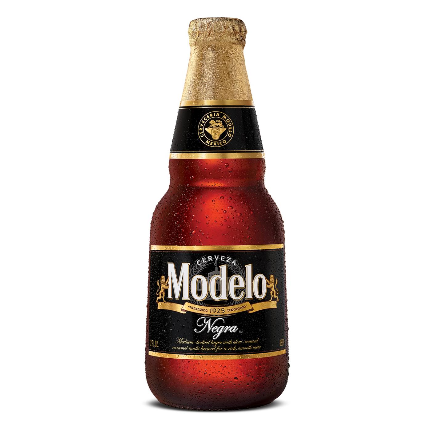 Modelo Negra Amber Lager Mexican Import Beer 12 oz Bottles, 6 pk; image 8 of 9